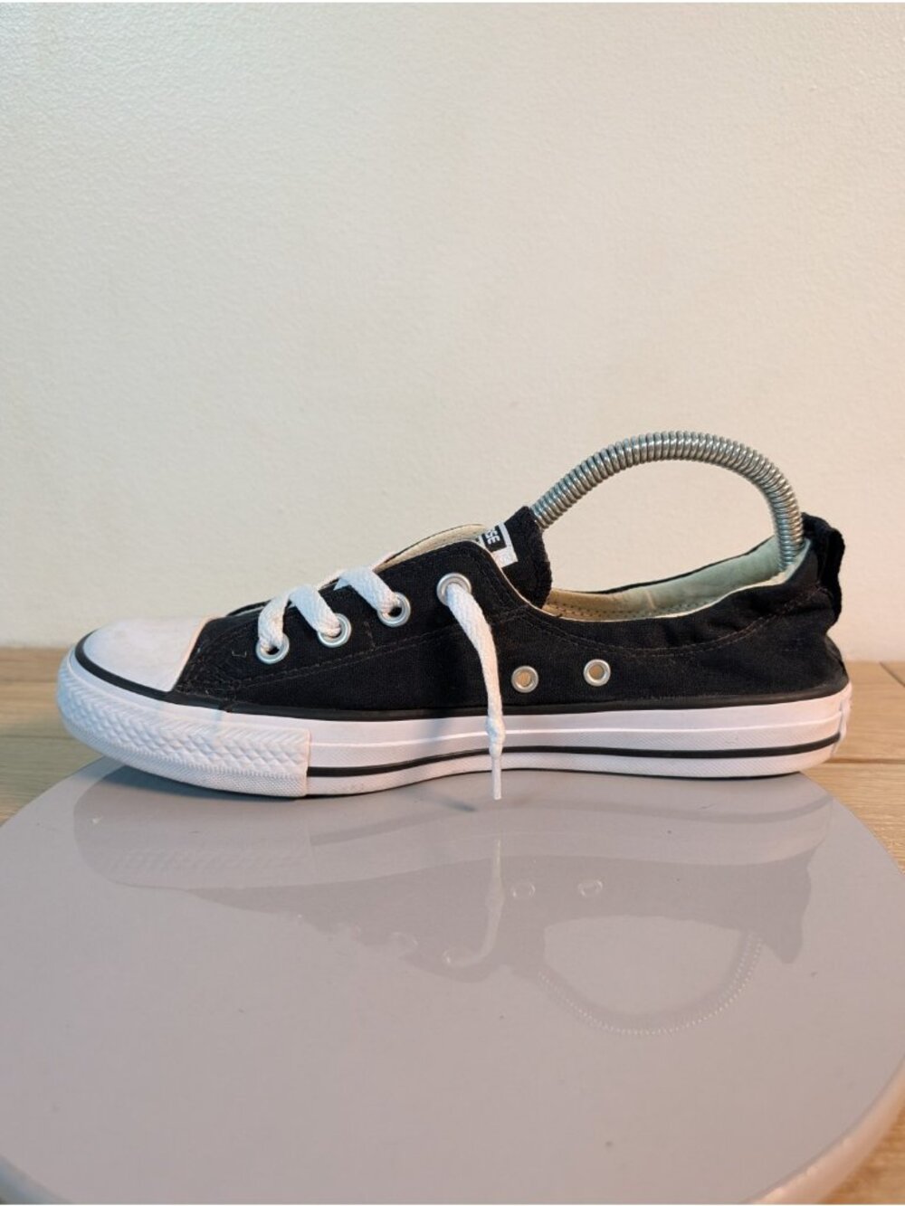 Converse Chuck Taylor All Star Shoreline Slip On Sneakers Women’s 9 Black - Picture 7 of 10
